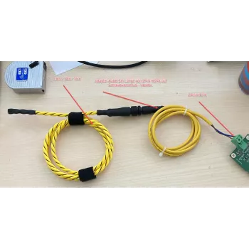 Cabo de deteção de fuga de água ALLNET MSR 15m + 2m de ligação (ALL445X-Leckage-15M-Cable)