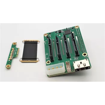 Placa NAS ALLNET Rock Pi 4 SATA HAT Penta para armazenamento em rede Rock_SATA-Penta_Hat