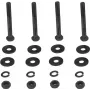 Conjunto de parafusos ZUBEHÖR M8x70 preto (60112470)