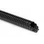 Tubo de proteção ondulado HellermannTyton 166-12013 HG-ELWS12-PA6-BK, preto, 10 mm de diâmetro interior, 50 m