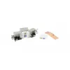 Módulo keystone SYNERGY21 S216378V3 CAT8.1 RJ45, slim-line curto, certificado GHMT, branco