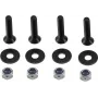 Conjunto de parafusos de montagem ZUBEHÖR M8x40 preto (4 unid.) 30007724