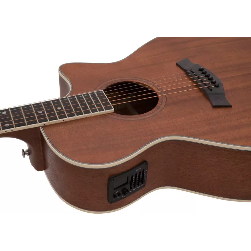 DIMAVERY AW-410 guitarra acústica western, sapele 26235092
