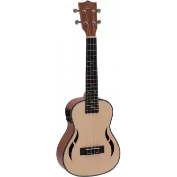 DIMAVERY UK-800 Ukulele de concerto, abeto 26255855
