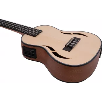 DIMAVERY UK-800 Ukulele de concerto, abeto 26255855