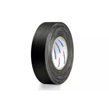 HellermannTyton HTAPE-TEX-50x50 Fita de agrupamento e fixação de algodão-polietileno preta 50mm x 50m 712-00904