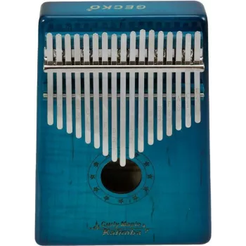 Dimavery KL-6 Kalimba, 17 teclas, Dó maior, azul 26051620