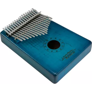 Dimavery KL-6 Kalimba, 17 teclas, Dó maior, azul 26051620
