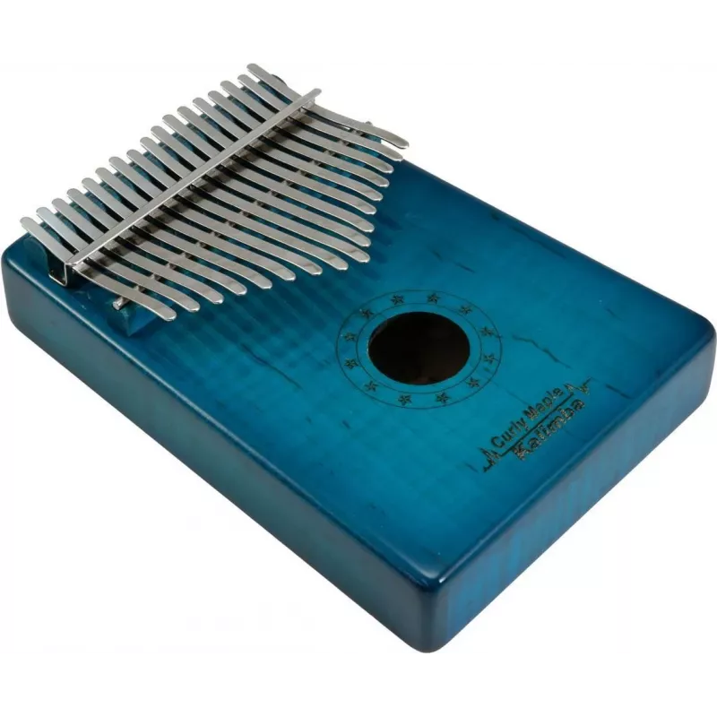 Dimavery KL-6 Kalimba, 17 teclas, Dó maior, azul 26051620