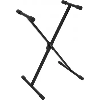 DIMAVERY SL-2EU Suporte para teclado X-Style, altura ajustável, dobrável, preto 26702069