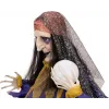 EUROPALMS Halloween Figura animada de vidente, 50cm 83316113