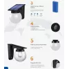 SYNERGY21 S21-LED-0250250 aplique de parede solar esfera transparente