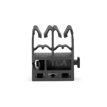 HellermannTyton QGDHC5.2-8.0M-PA66W-BK abraçadeira com base de fixação, preto, 50 unid. 151-04088