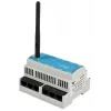ALLNET ALL3505v2 controlador IP de automação de edifícios com 8 portas de sensores, montagem em calha DIN