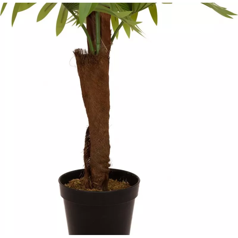 EUROPALMS palmeira leque planta artificial, 155 cm 82509303