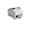 ALLNET caixa de montagem em calha DIN para Raspberry Pi 4 Model B com janela transparente, cinzento 25.0410000.RP4