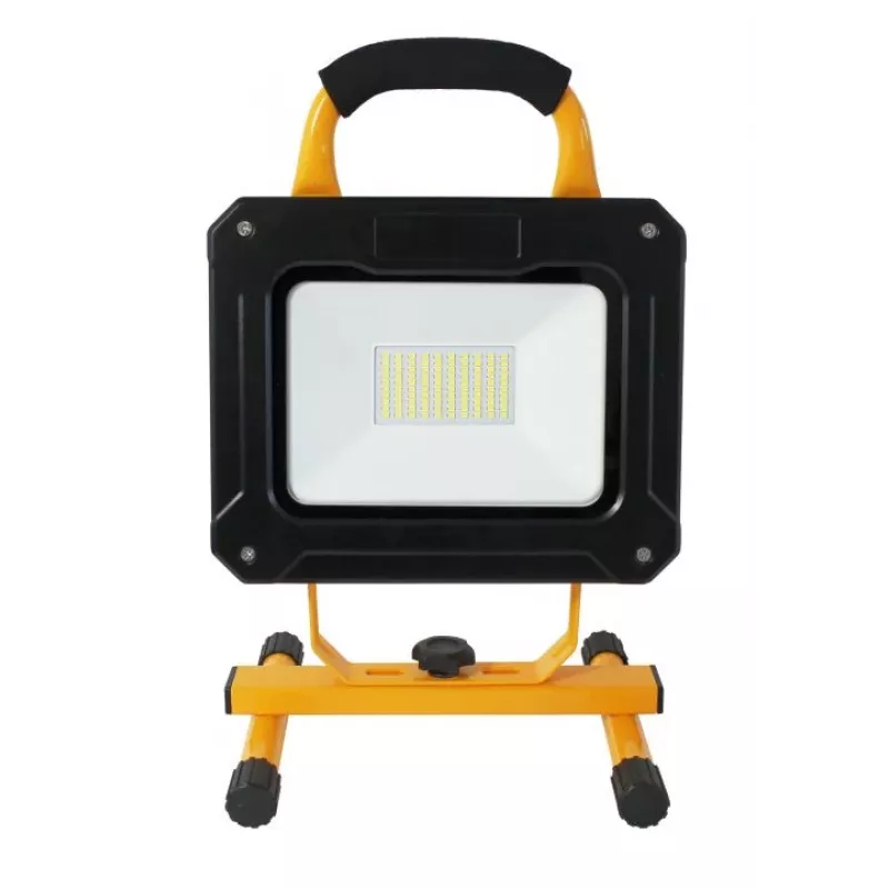 SYNERGY21 S21-LED-NB00401 projetor de obra LED a bateria 20W amarelo/branco frio compatível com Makita