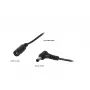 Cabo de extensão de alimentação DC ALLNET 5,5x2,1mm conector fêmea para macho 3m pack de 2 (ALL-Adapt-Ext5.5-3000)
