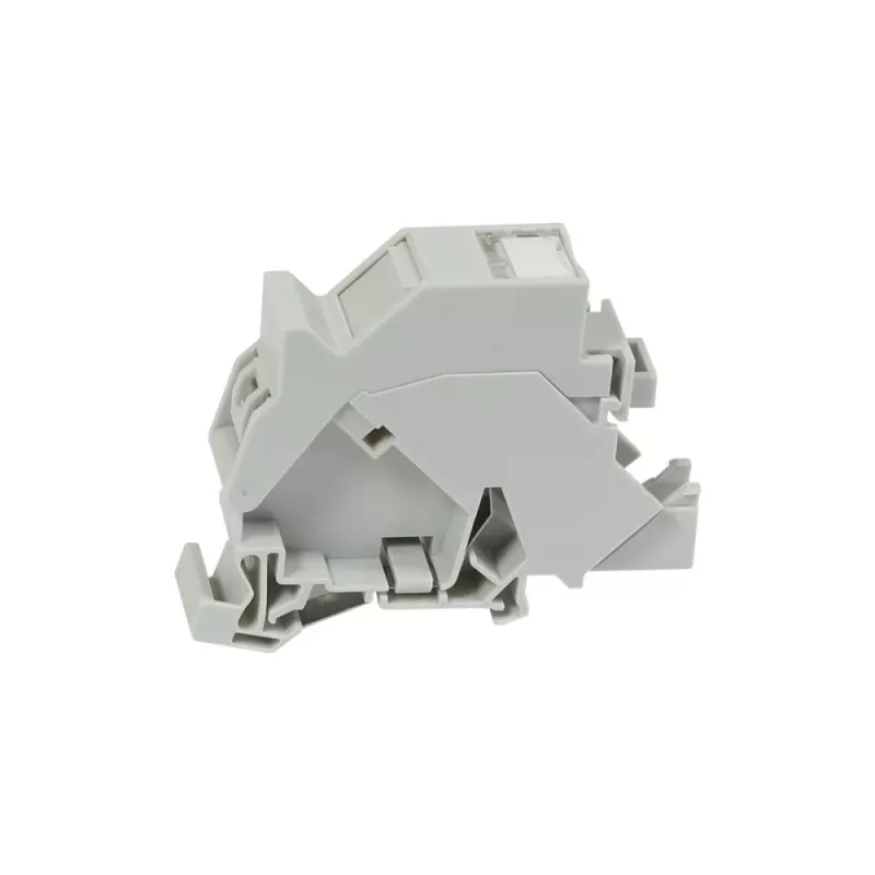 SYNERGY21 Suporte de módulo Keystone para calha DIN Slim ABS para 1xTP módulo Slim Line (S215416V2)