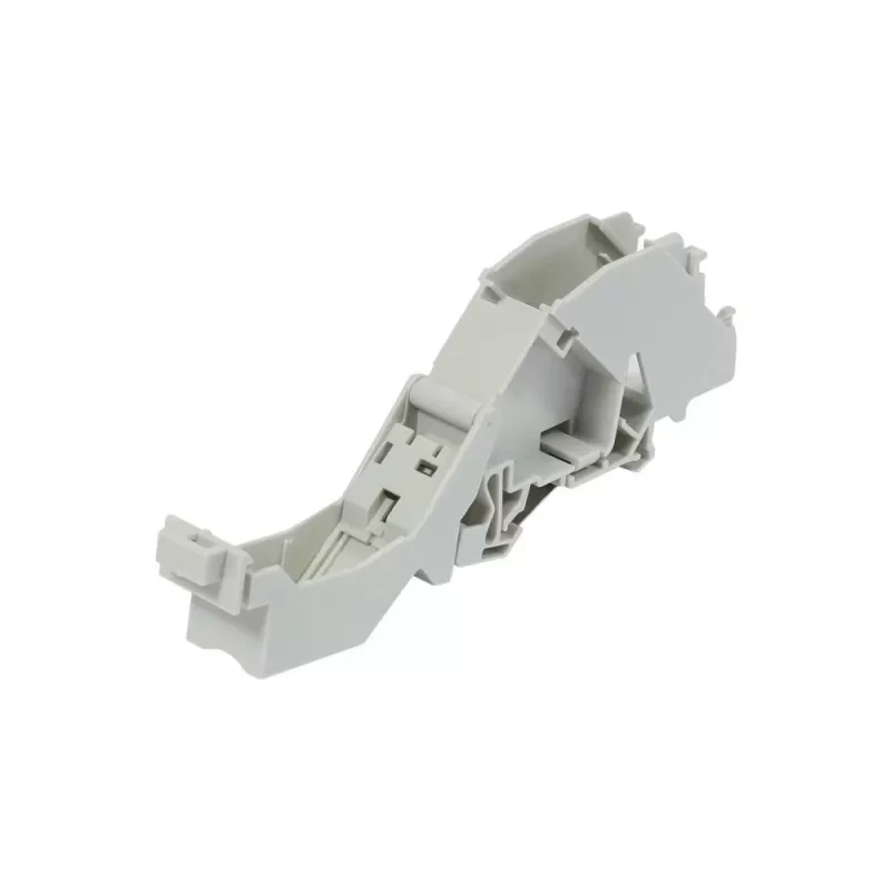 SYNERGY21 Suporte de módulo Keystone para calha DIN Slim ABS para 1xTP módulo Slim Line (S215416V2)