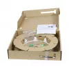 SYNERGY21 S218206 OS2 Simplex cabo patch de fibra ótica, de LC/APC para LC/APC, 9/125 µm, G.657.A2, guia de passagem, 10 m