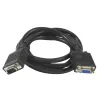 SYNERGY21 S215297 Cabo de extensão VGA, 1,8 m, ficha para conector fêmea, Preto