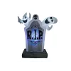 EUROPALMS Halloween Decoração insuflável de lápide, 183cm 83316156