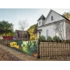 EUROPALMS Halloween Banner, floresta assombrada, 300x90cm 80164205