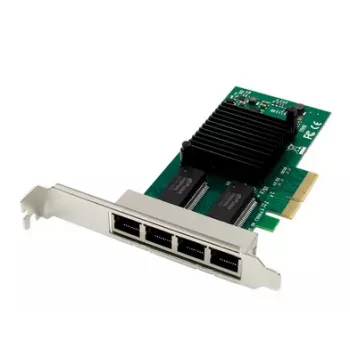 ALLNET Adaptador de servidor PCIe 1G x4 Quad-Port - Cobre RJ45 - Intel I350 (ALL0136v2-4-GB-TX/I350T4)