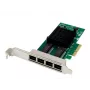 ALLNET Adaptador de servidor PCIe 1G x4 Quad-Port - Cobre RJ45 - Intel I350 (ALL0136v2-4-GB-TX/I350T4)
