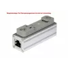 ALLNET Proteção contra sobretensão Ethernet Cat.6 com grampo para calha DIN para ALL95100 (ALL95100-DinRail-Clamp)