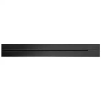 Synergy 21 MODULRAIL calha de tomadas de superfície, 600 mm, preto (S21-MR001)