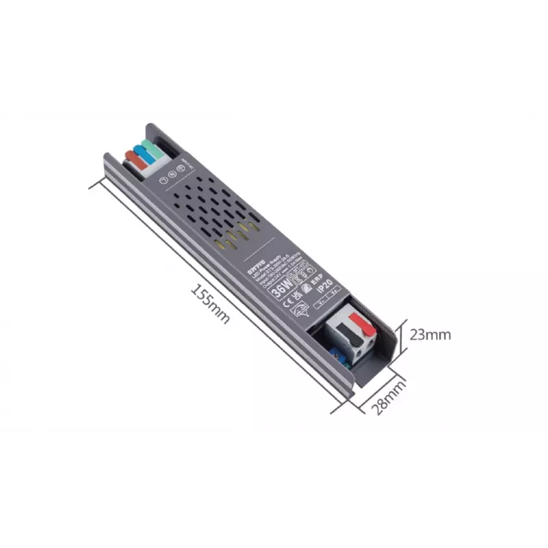 SYNERGY21 S21-LED-026123 fonte de alimentação LED Slim Line 24V 36W