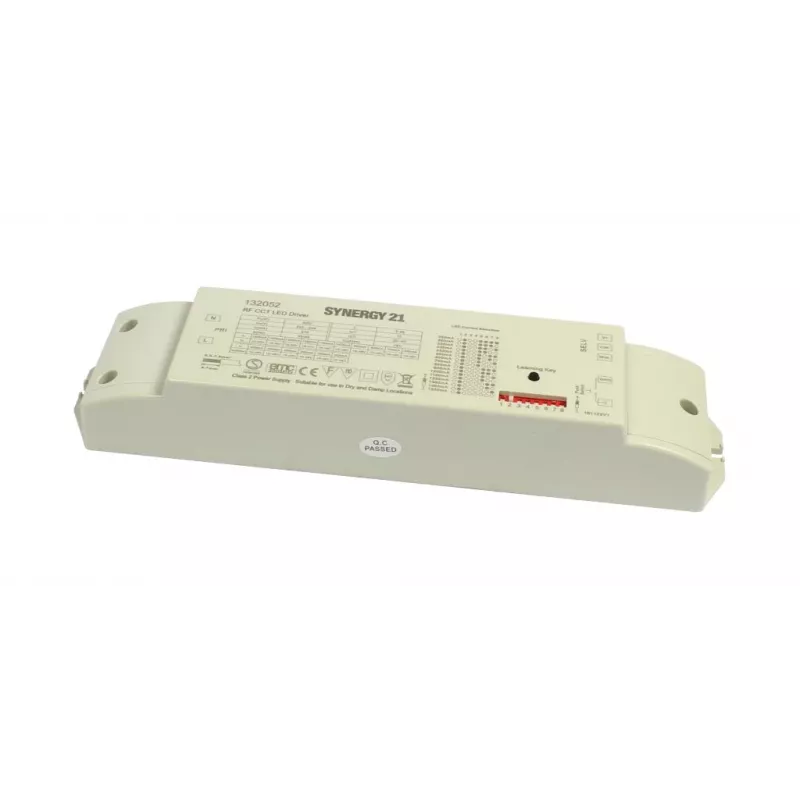 SYNERGY21 EOS 05 Controlador LED DALI-2 de 4 canais com fonte de alimentação 24V 75W