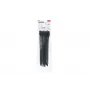 HellermannTyton SOFTFIX® Abraçadeira reutilizável 260 mm x 11 mm, Preto, pack de 8 115-11270
