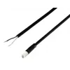 Rittal Cabo de ligação para interruptor de posição da porta, Preto, 2,5 m 2500660