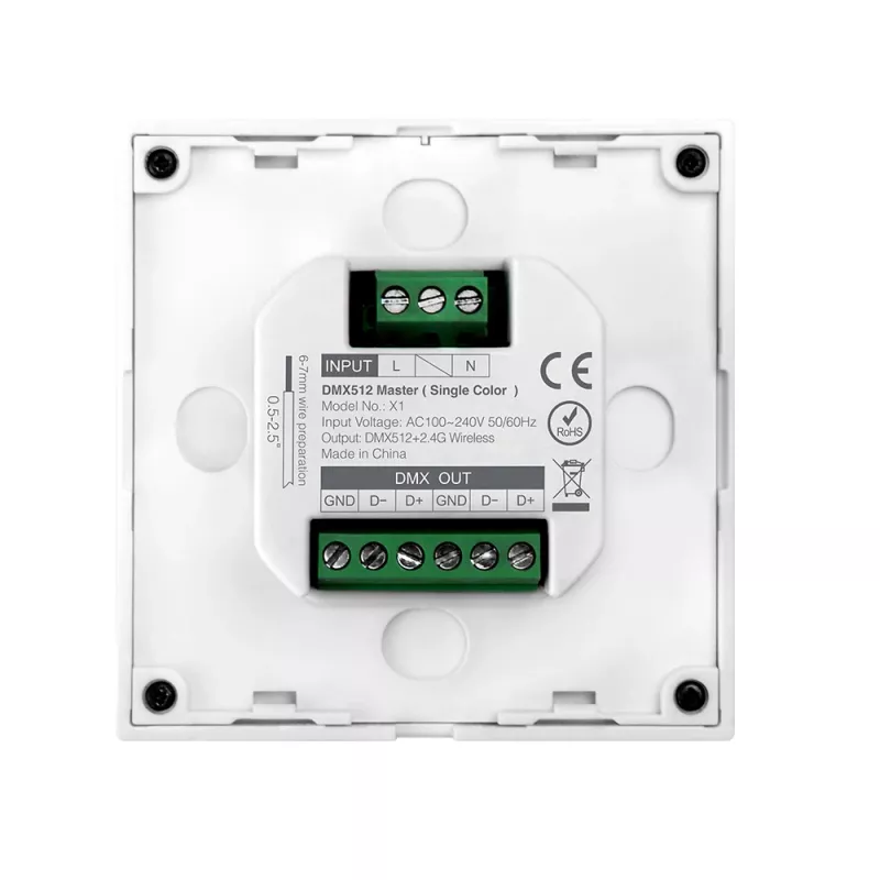 Synergy 21 LED DMX 1 em 1 Telecomando para painel inteligente MiLight/MiBoxer X1