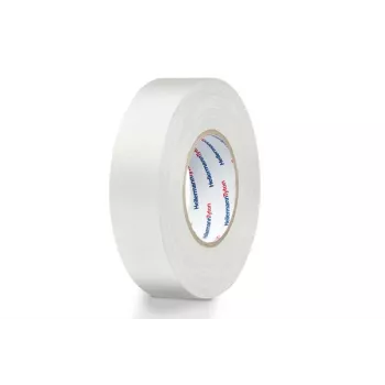 HellermannTyton HelaTape Flex 1000+ fita isoladora elétrica de PVC, 19 mm x 20 m, preto 712-00905