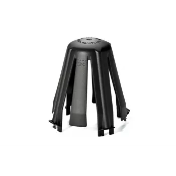 HellermannTyton Q-Mount suporte para abraçadeiras autoadesivo preto (148-00098)