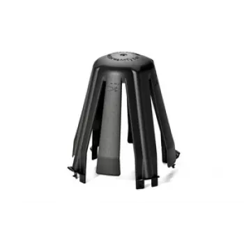 HellermannTyton Q-Mount suporte para abraçadeiras autoadesivo preto (148-00098)