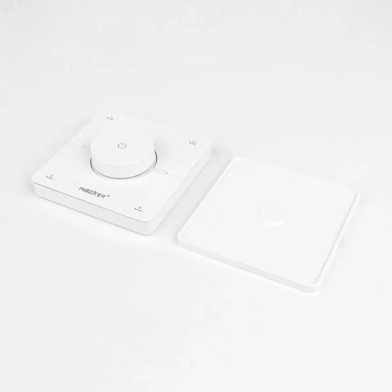 Comando LED Miboxer K0 2,4GHz Dual White CCT com roda de regulação, 4 cenas, branco