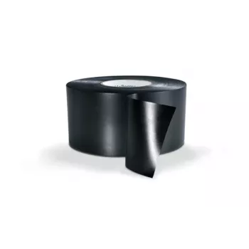 HellermannTyton HTAPE-WRAP25-100x30 fita de proteção anticorrosão em PVC, preto, 100 mm x 30 m, 0,25 mm 710-10803