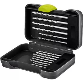 GOOBAY TOOLS conjunto de 15 brocas para pedra 4-12 mm com ponta de carboneto de tungsténio em estojo 77849
