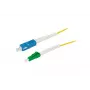 SYNERGY21 S215631V2 cabo de patch OS2 monomodo 1 fibra, LC/APC para SC, 5m, 9/125µm, G.657.A2, 2mm, amarelo