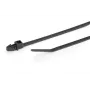 HellermannTyton T30RSF-PA66HS-BK (500) abraçadeira de cabos 158 mm x 3,6 mm preto pack de 500 126-00329