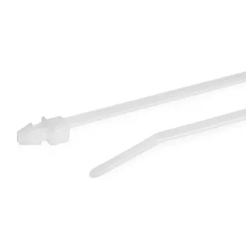 HellermannTyton T30RSF Abraçadeira de cabo branca, 158mm x 3,6mm, 500 unid. 126-00330