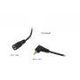 ALLNET Cabo de extensão de alimentação DC 4,0mm x 1,7mm ficha macho para ficha fêmea 1,5m preto ALL-Adapt-Ext4.00-1500