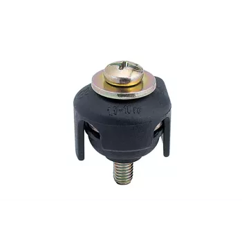 HellermannTyton 435-01559 Base autoadesiva para abraçadeiras, preta, PA66, 28x28 mm, 20 unid.