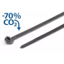 HellermannTyton S50ROS-PP-BK abraçadeira 200mm x 4,9mm preta PP resistente a químicos (pack de 1000) 118-00270