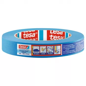 Tesa fita de proteção Precision 4440 Outdoor UV Plus, azul, 50 m x 19 mm 04440-00000-00